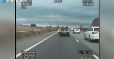 'Danger' driver escapes jail over 18-mile police pursuit on M62 captured on dashcam video - www.manchestereveningnews.co.uk - Manchester