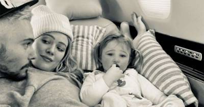 Hilary Duff gets fans talking about baby’s gender following hospital visit - www.msn.com