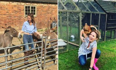 Geri Horner's home is basically a zoo – see her tour - hellomagazine.com
