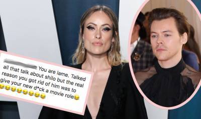OMG Harry Styles Fans Are FLIPPING OUT At Olivia Wilde On Instagram! - perezhilton.com