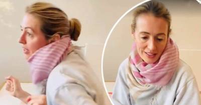 Cat Deeley dances during a homeschooling lesson with her son Milo - www.msn.com - Britain