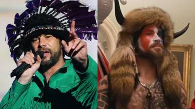 Jamiroquai lead singer Jay Kay denies he was at Capitol riots after fans mistake him for man in horned helmet - www.foxnews.com - Britain - Washington