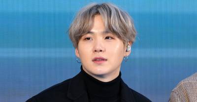 BTS Member Suga Still Can't 'Raise My Arm' or Perform Months After Shoulder Surgery - www.justjared.com