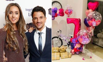 Peter Andre's wife Emily shares rare photos of mini-me daughter Amelia on seventh birthday - hellomagazine.com