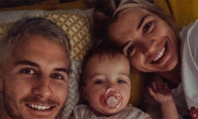Gemma Atkinson shares hilarious photo of Gorka Marquez while she was in labour - hellomagazine.com