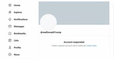 Twitter permanently suspends President Donald Trump's account - www.manchestereveningnews.co.uk - USA