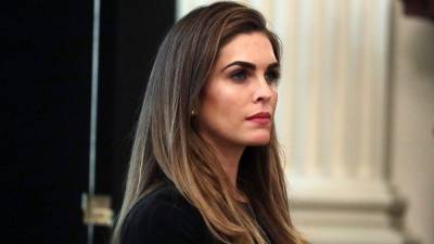 Hope Hicks is resigning, but not because of Capitol riots: report - www.foxnews.com