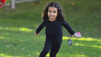 Dream Kardashian, 4, Gives A ‘Thumbs Up’ As She Hangs Out With Cousin True, 2, Aunt Khloe — See Pic - hollywoodlife.com - USA