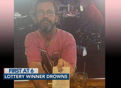 Man Drowns With $45K Winning Lotto Ticket In His Pocket - perezhilton.com - Michigan