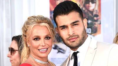 Britney Spears Sam Asghari Celebrate Their Engagement With His Sister Fay — Photo - hollywoodlife.com