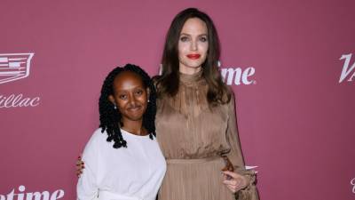 Angelina Jolie and Zahara Have Sweet Mother-Daughter Moment at Variety's Power Of Women Event - www.etonline.com - Beverly Hills