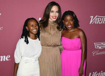 Angelina Jolie enjoys a very glam mother daughter date with Zahara - evoke.ie - Beverly Hills