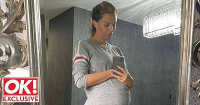 Danielle Lloyd in 'agony' as midwife reveals her baby is 'back to back' - www.ok.co.uk