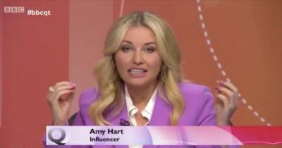 Question Time viewers impressed as Love Island's Amy Hart makes 'articulate' debut - www.ok.co.uk