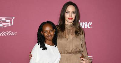 Angelina Jolie And Daughter Zahara Wrap Their Arms Around Each Other On Red Carpet - www.msn.com
