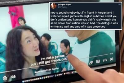 ‘Squid Game’ gets called out for ‘botched’ Korean translations - nypost.com - South Korea - North Korea