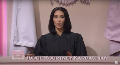 Kim Kardashian - Kourtney Kardashian - Jenner Kardashian - ‘SNL’: Kim Kardashian West Presides Over ‘The People’s Kourt’ Family Court Show On Hulu - deadline.com