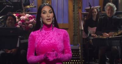 Kim Kardashian takes aim at Kanye West and shares reason for divorce as she hosts SNL - www.ok.co.uk