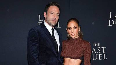 Jennifer Lopez Supports Ben Affleck At NYC Premiere Of ‘The Last Duel’ In A Crop Top — Photos - hollywoodlife.com - New York