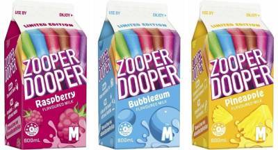 Zooper Dooper ice blocks now come in milk form with three flavours to choose from - www.newidea.com.au