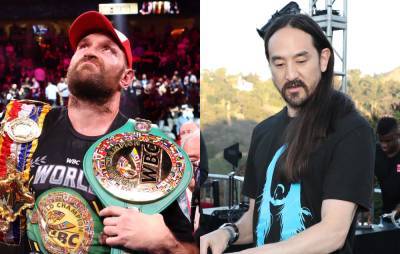 Watch Tyson Fury party on stage with Steve Aoki right after boxing title match win - www.nme.com