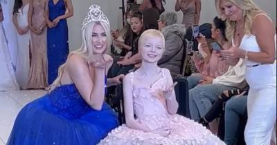 Inspirational cancer teen Lily Douglas hailed 'beautiful and talented' by Miss Scotland - www.dailyrecord.co.uk - Scotland - county Hamilton