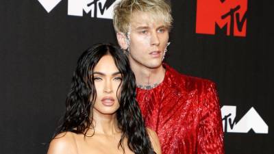 Megan Fox and Machine Gun Kelly's First Joint Magazine Cover Is High Drama - www.glamour.com