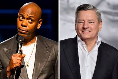 Netflix CEO won’t cancel Chappelle: Controversial stand-up is ‘artistic freedom’ - nypost.com