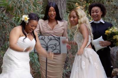 Raven Symone - Gay Marriage - Cardi B marries two women during a same-sex wedding alongside Raven-Symoné - nypost.com - California