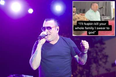 Smash Mouth singer Steve Harwell threatens fan in wild concert video - nypost.com - area Bethel