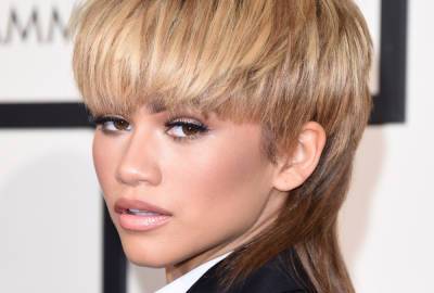 Zendaya Reflects on That Red Carpet Mullet She Got Dragged For - www.justjared.com