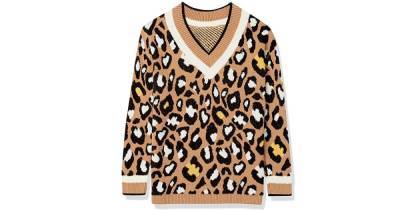 Make a Fall Fashion Statement in This Fierce Leopard Sweater - www.usmagazine.com