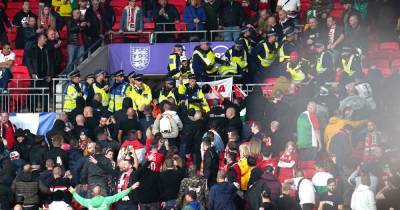 Hungary fans clash with police as fighting breaks out at Wembley Stadium - www.manchestereveningnews.co.uk - Hungary