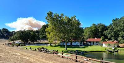 Fire Crews Rush To Protect Ronald Reagan’s Ranch Retreat From Alisal Fire In Santa Barbara County - deadline.com - Santa Barbara