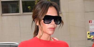 Victoria Beckham Rocks A Bright Outfit For 'Good Morning America' Appearance - www.justjared.com - New York - county Rock