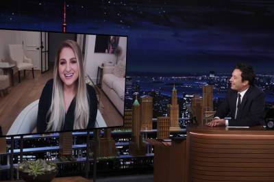 Jimmy Fallon - Meghan Trainor - Daryl Sabara - Meghan Trainor Insists Installing Side-By-Side Toilets For Her And Daryl Sabara Is The Best Thing She’s Ever Done - etcanada.com