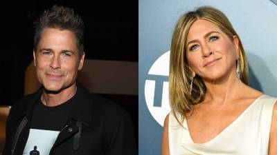 Why Rob Lowe Believes Jennifer Aniston Opened Up to Him About the 'Melancholy' 'Friends' Reunion (Exclusive) - www.etonline.com