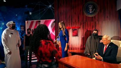 Trump stars in Madame Tussauds branch in Dubai 1st Mideast - abcnews.go.com - Dubai