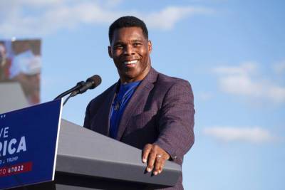 Herschel Walker Cancels Fundraiser At Home Of Producer Who Featured Vaccine-Needle Swastika In Twitter Profile - deadline.com - Texas - Atlanta