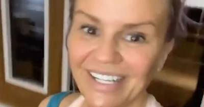 Kerry Katona hits the treadmill at 6.30am after moaning about 'weight gain' - www.ok.co.uk