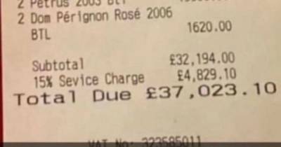 Customer's outrage over £37,000 bill at Salt Bae's London steak restaurant - www.manchestereveningnews.co.uk - Britain - London