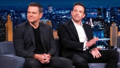 Ben Affleck and Matt Damon Share Hilarious Throwbacks of Them at 17 in Matching Puka Shell Necklaces - www.etonline.com