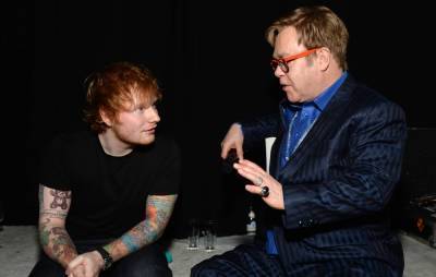 Ed Sheeran wants Elton John to knock him off the top of the UK singles chart - www.nme.com - Britain