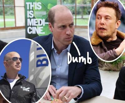 Prince William Offers Shady Response To Space Tourism & He Totally Has A Point! - perezhilton.com