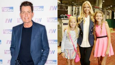 Charlie Sheen Is ‘A Total Girl Dad’ As Sami, 17, Lola, 16, Spend The Most Time With Him - hollywoodlife.com