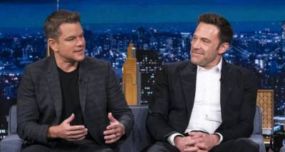Matt Damon & Ben Affleck Wear Matching Puka Shell Necklaces in Hilarious Throwback Pics - Watch! - www.justjared.com