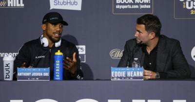 Eddie Hearn makes bold Anthony Joshua claim as he names two fighters he feels can beat Tyson Fury - www.manchestereveningnews.co.uk - Las Vegas