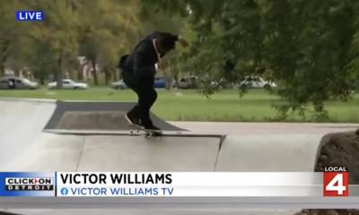 Detroit Journalist Impresses Viewers By Doing Report While Landing Skateboard Tricks - etcanada.com - Detroit