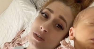 Stacey Solomon shows reality of childbirth in 'adult nappy': 'My noon is broken' - www.ok.co.uk