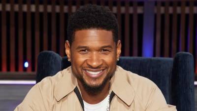 Watch Usher Hold His Newborn Baby in the Delivery Room - www.etonline.com